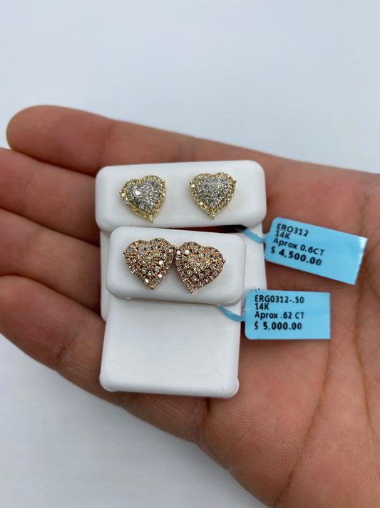 Heart Earrings Style #5