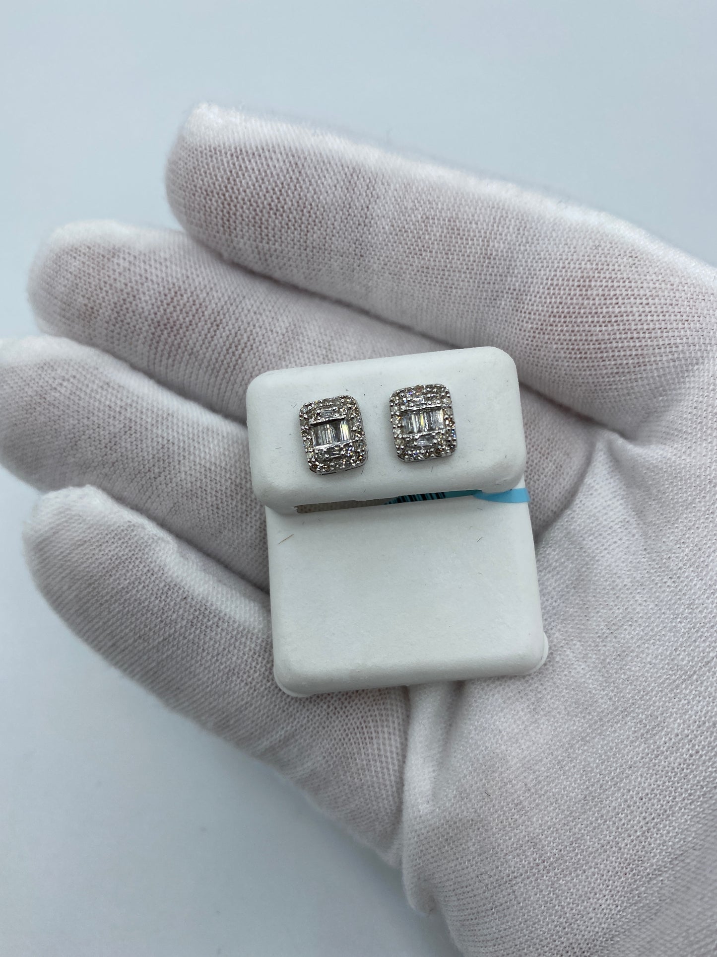 Rectangle Baguette Earrings