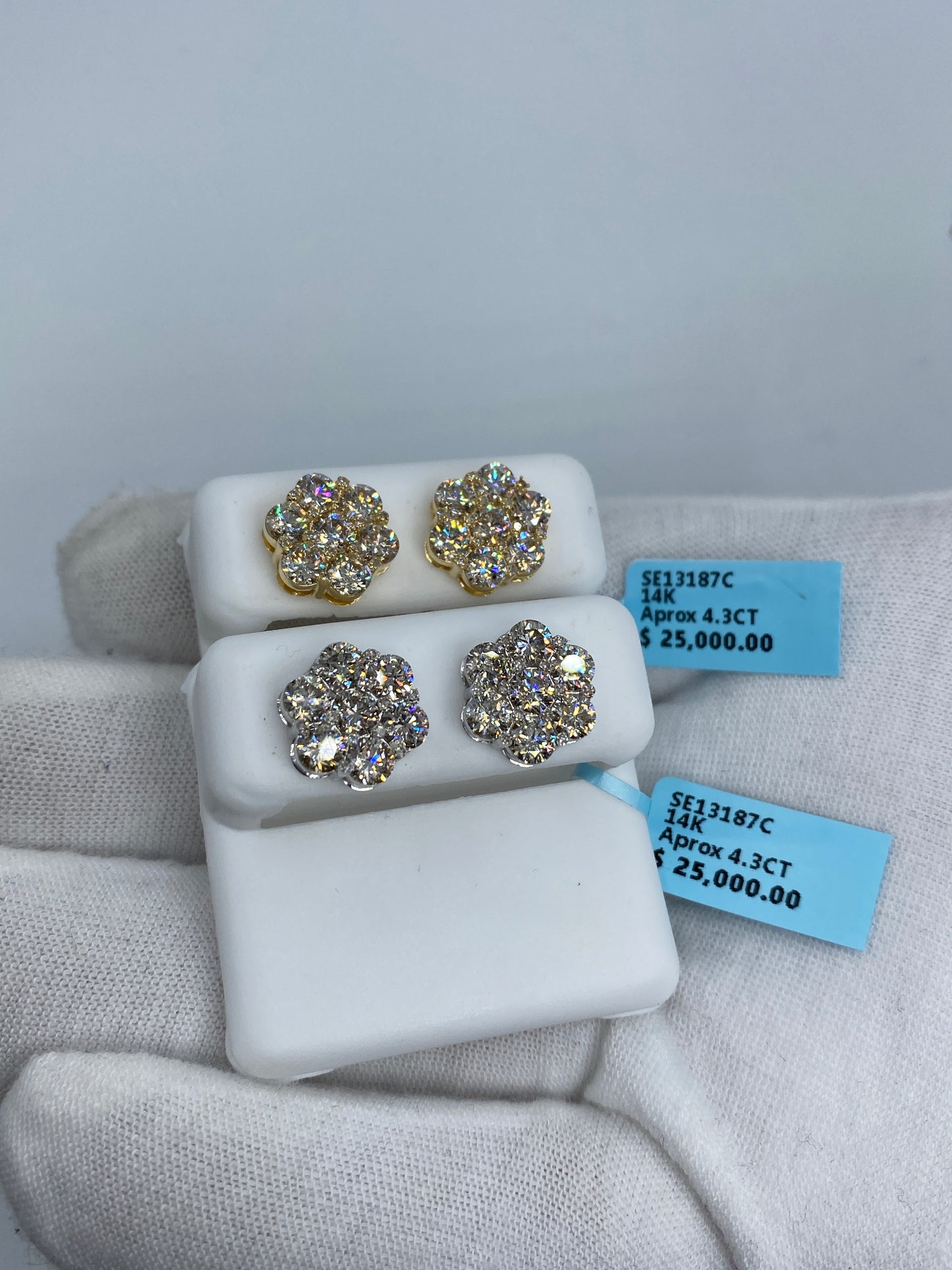 Flower Earrings Size #9