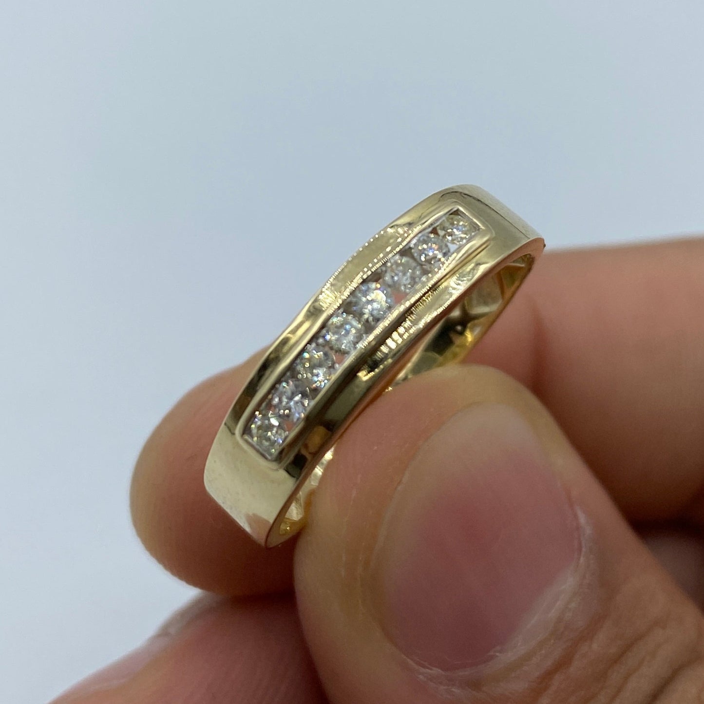 10K Diamond Band Style #3