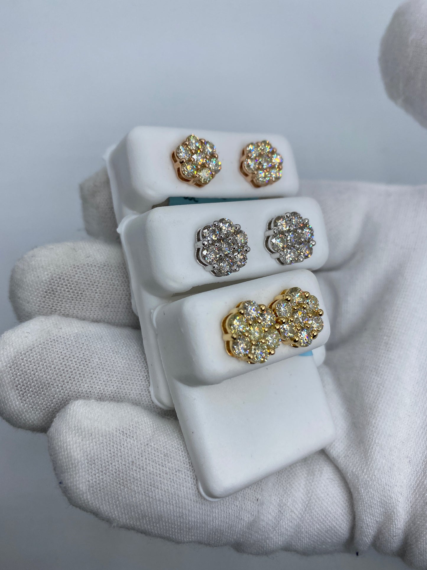 Flower Earrings Size #7