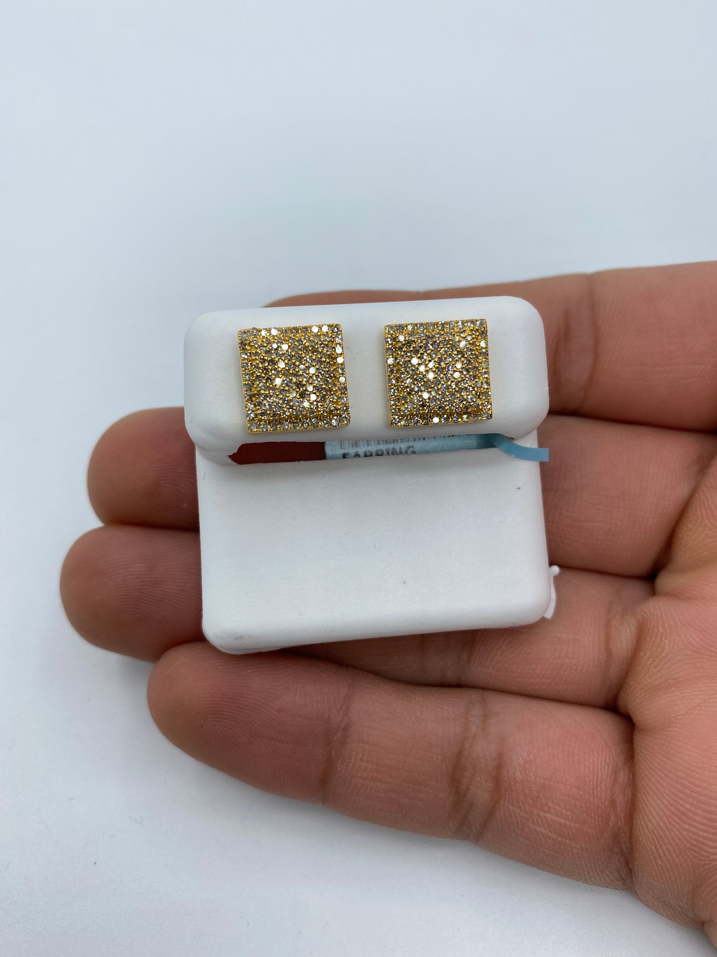 Square Flat Earrings