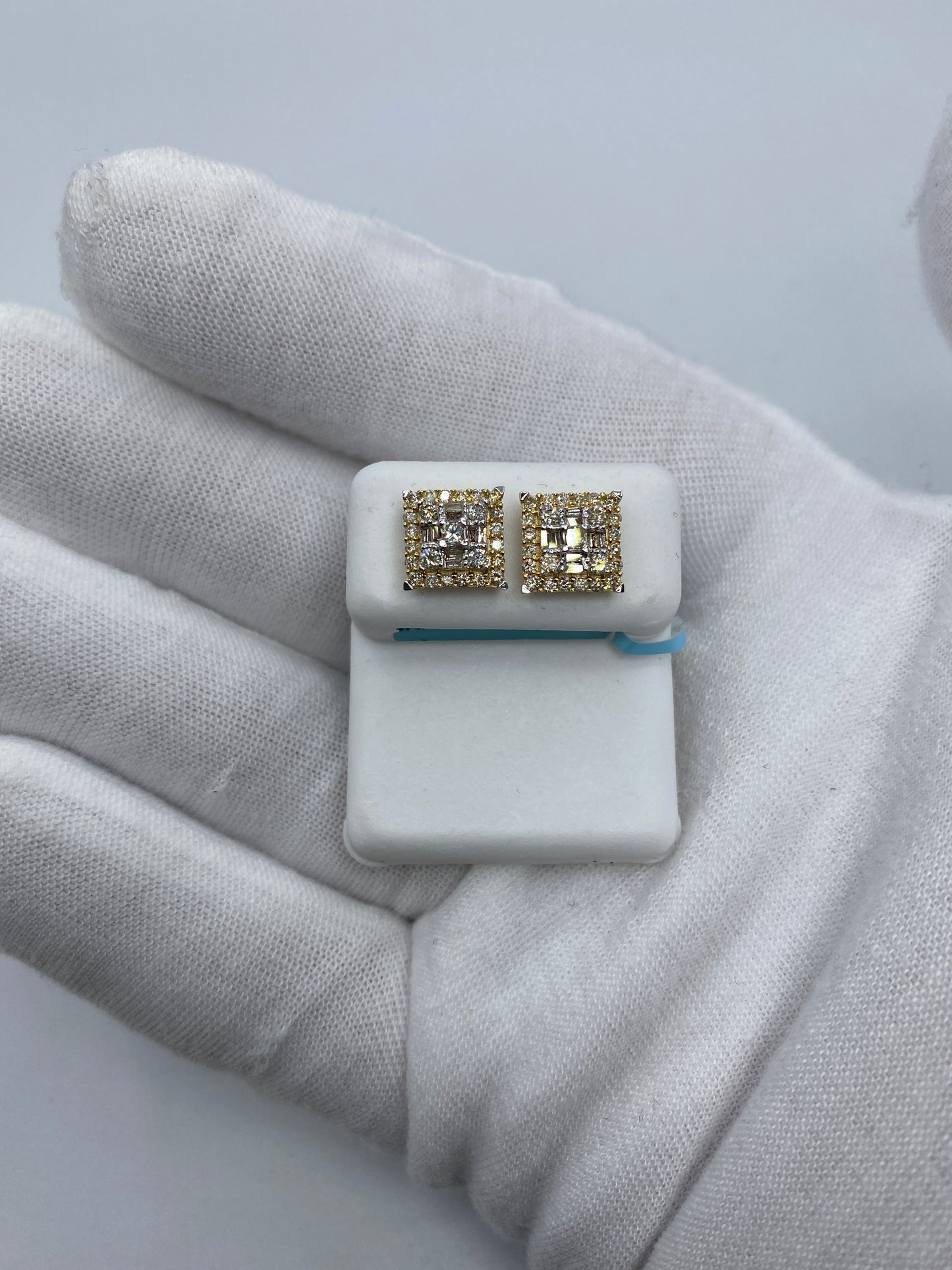 Square Baguette Earrings