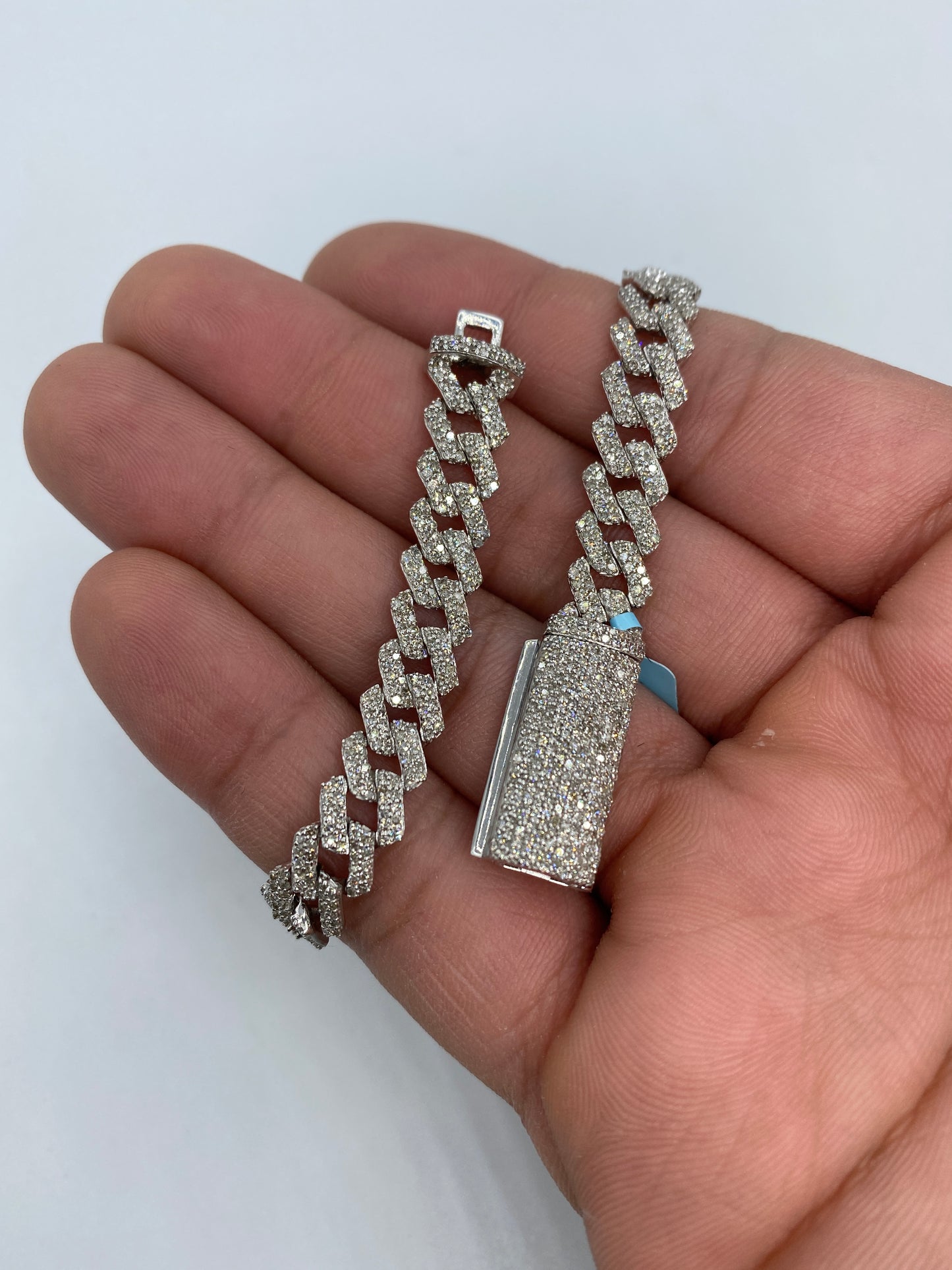 14K Cuban Bracelet 8mm, 8in