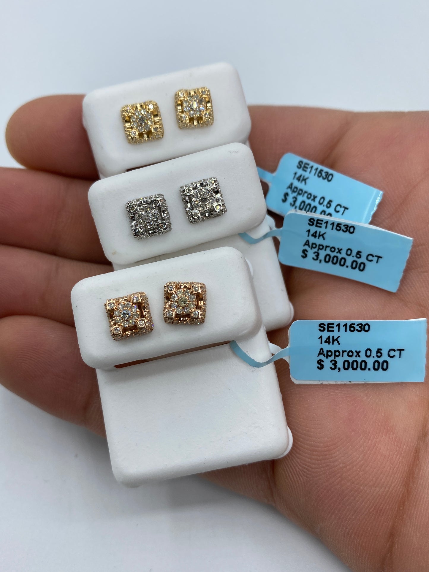 Castle Earrings Small