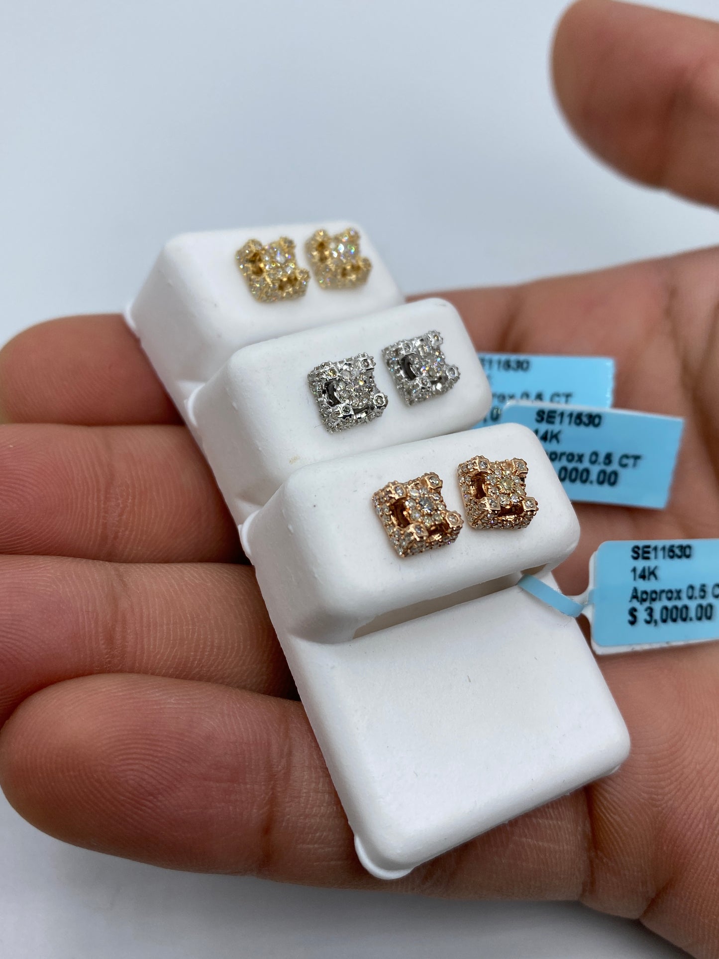 Castle Earrings Small