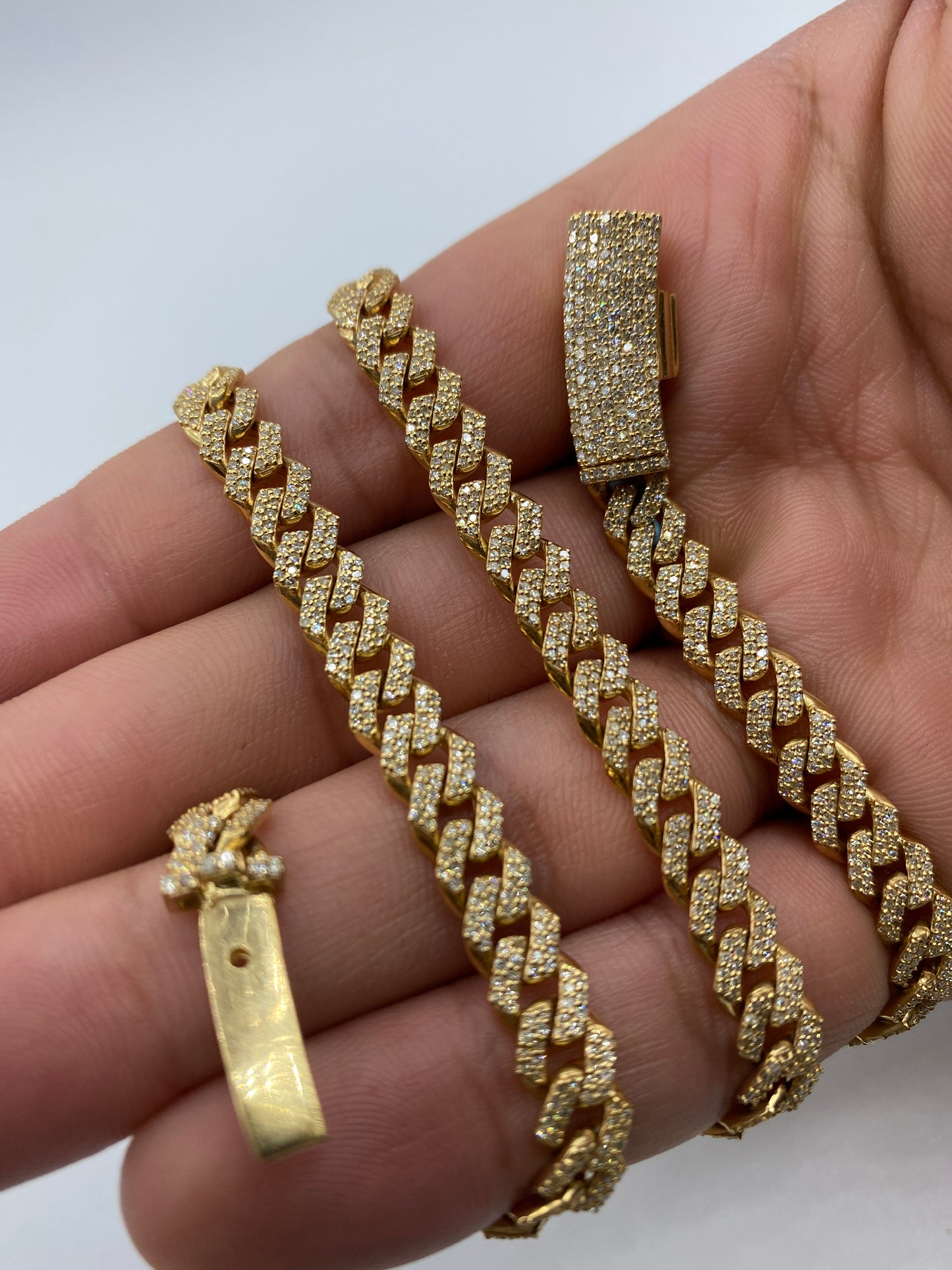 14K Cuban Chain 6.5mm, 18in