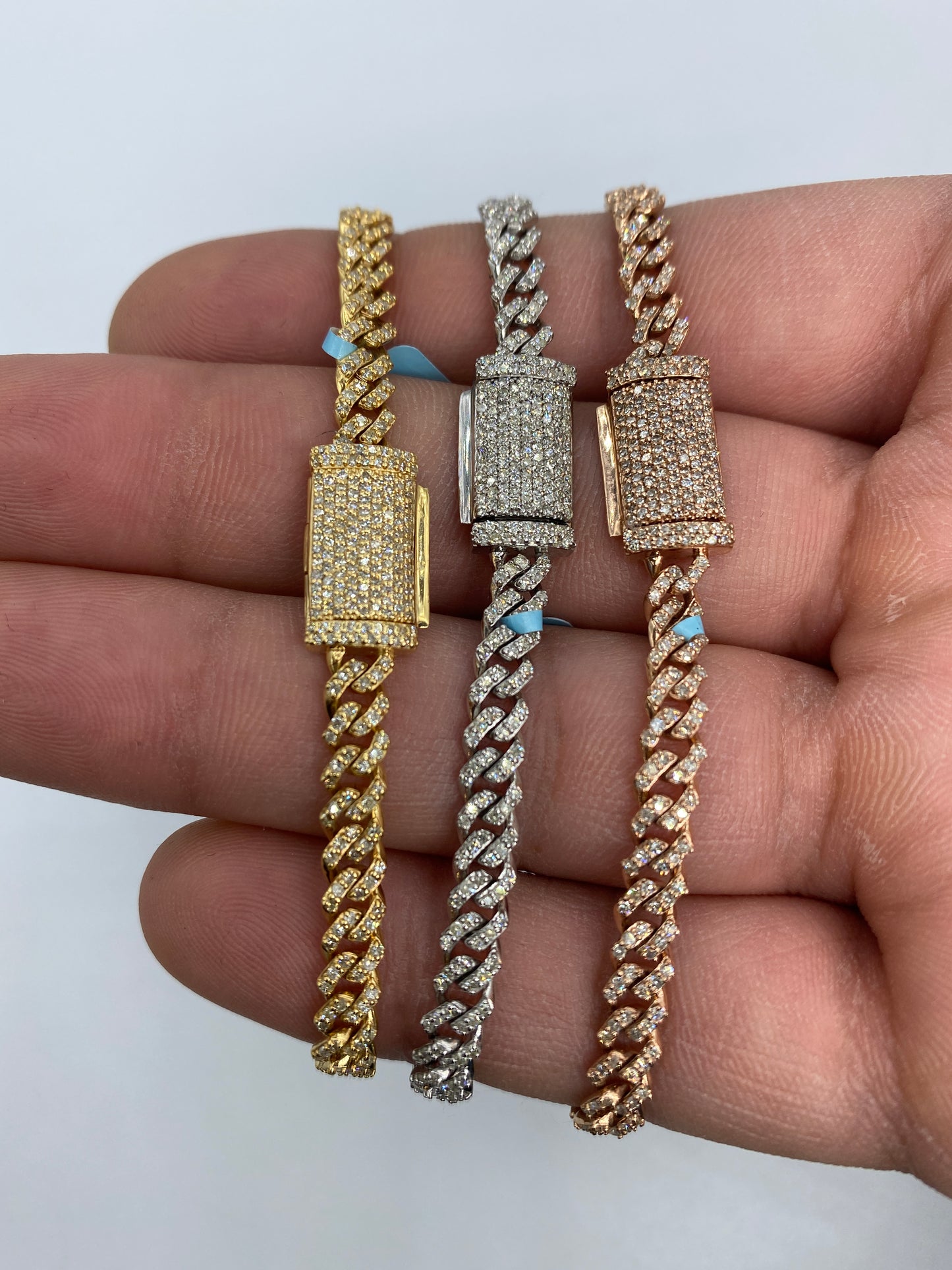 14K Cuban Bracelet 4.5mm, 7.5in