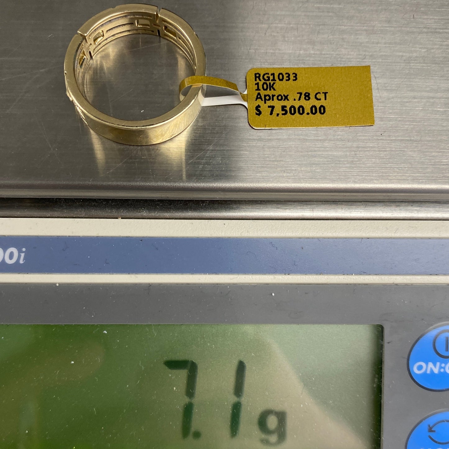 10K Diamond Band Style #6