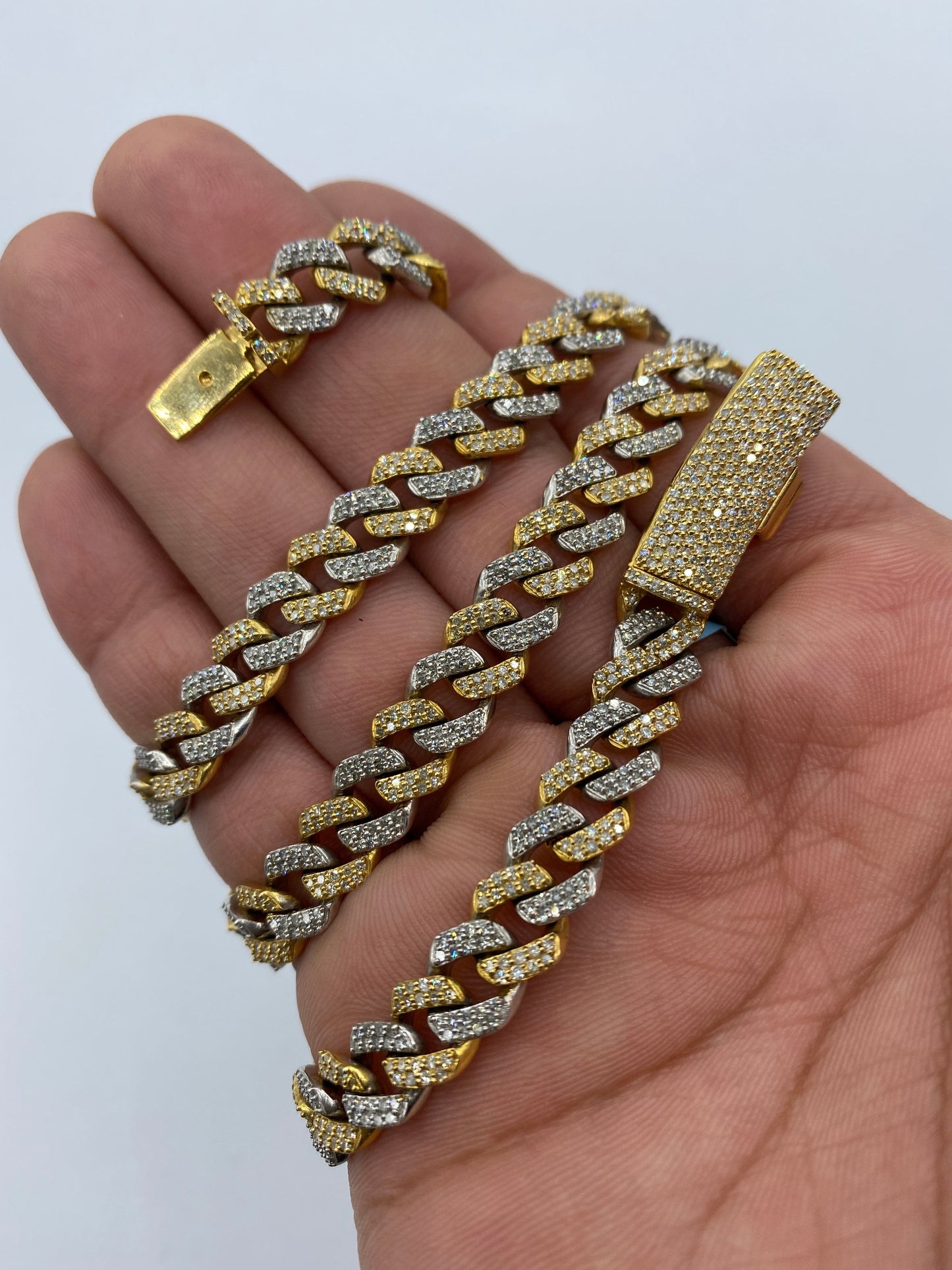 14K Cuban Chain 8mm, 20in