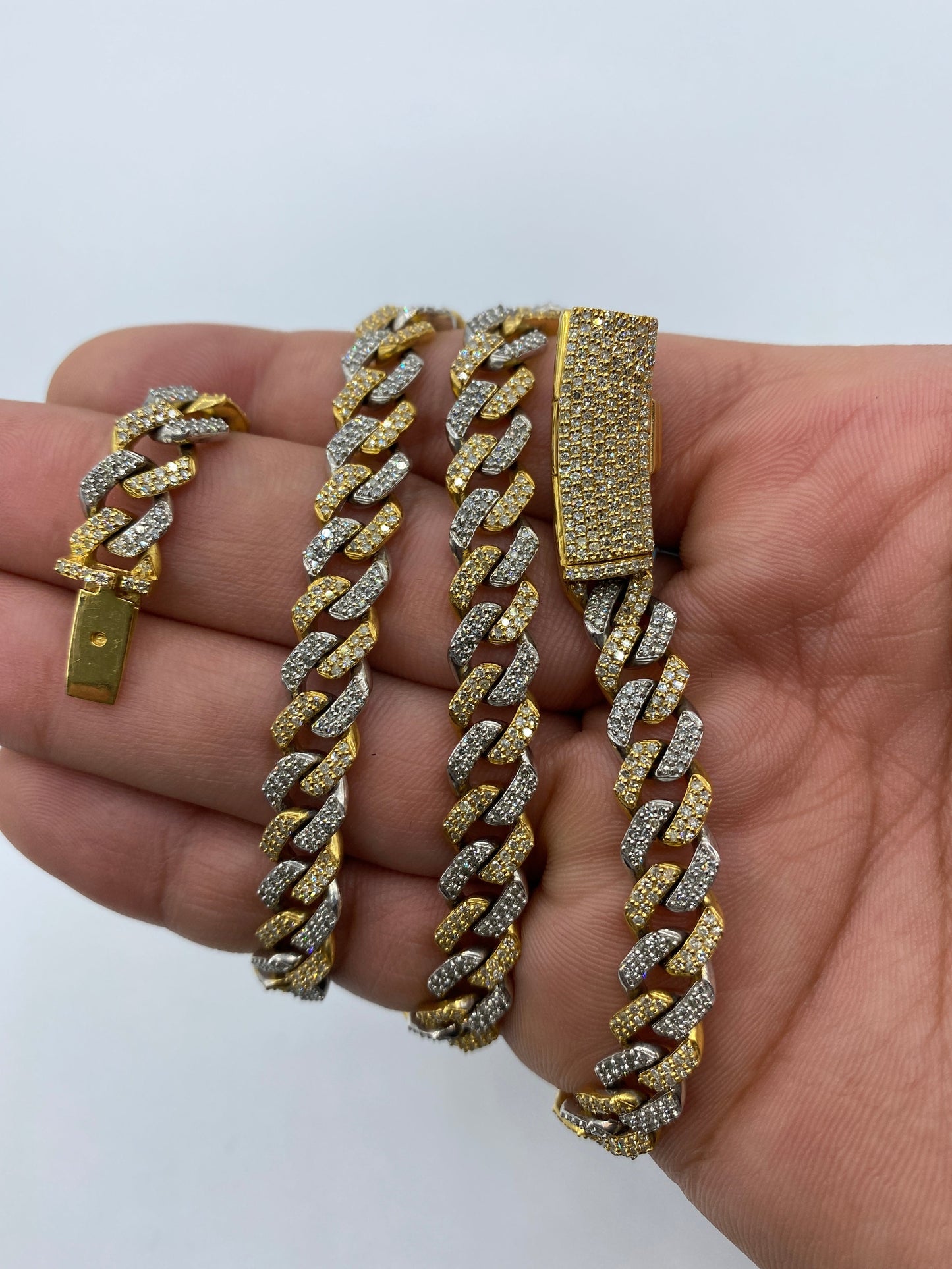 14K Cuban Chain 8mm, 20in