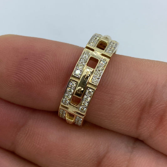 10K Diamond Band Style #6