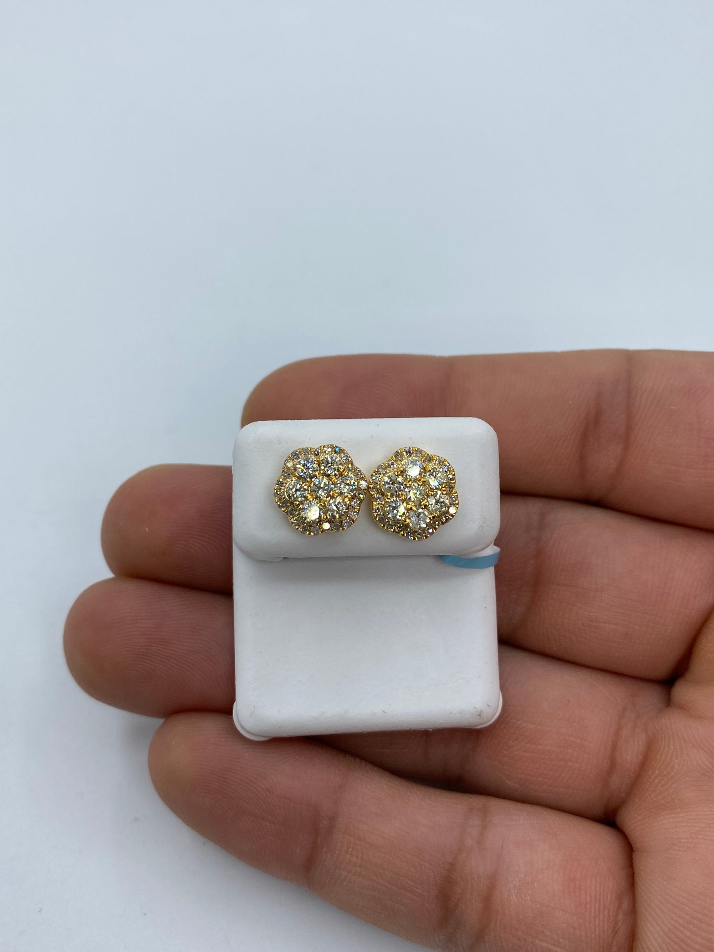 3D Flower Earrings Large