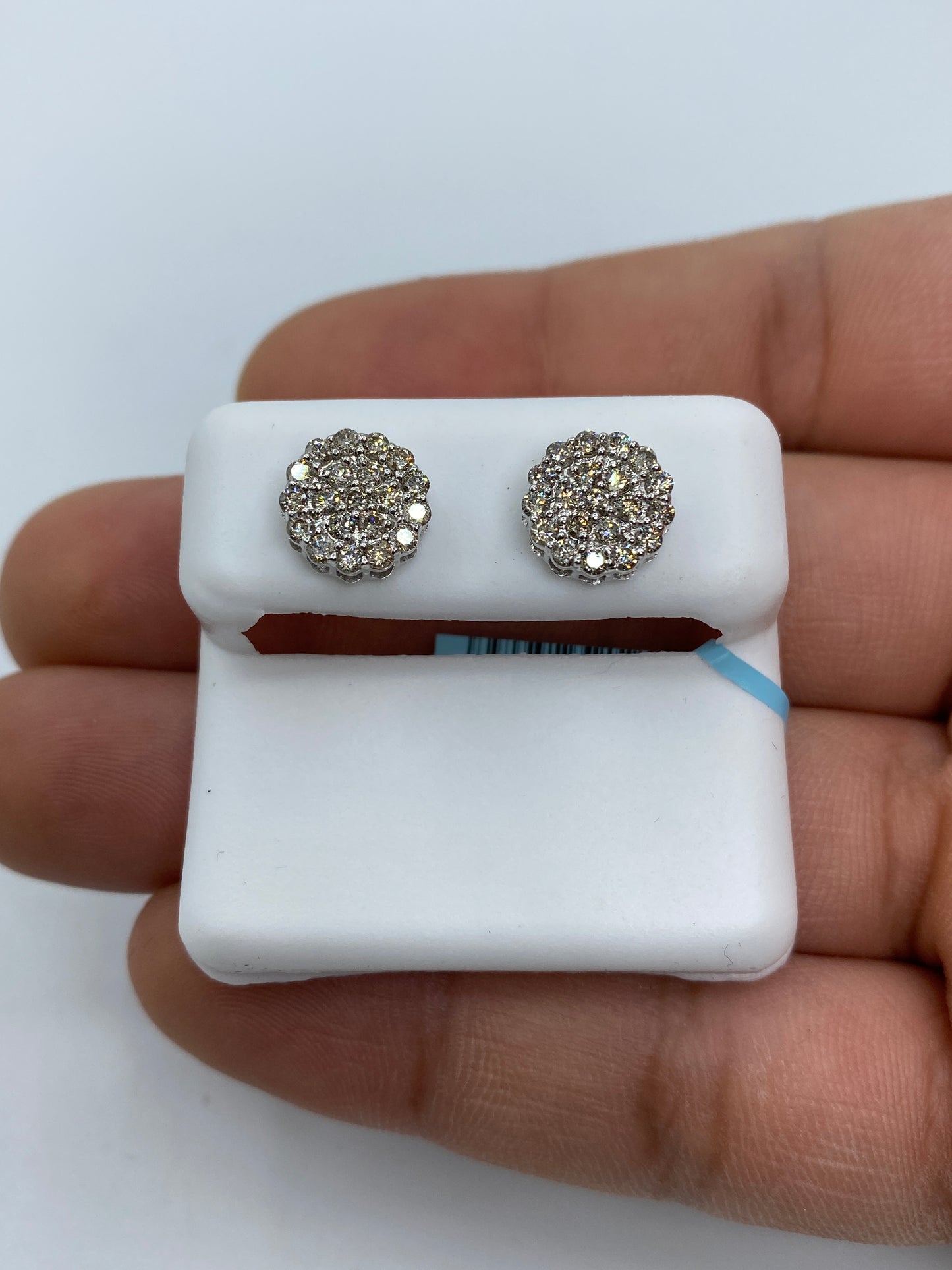 Circle Flower Earrings