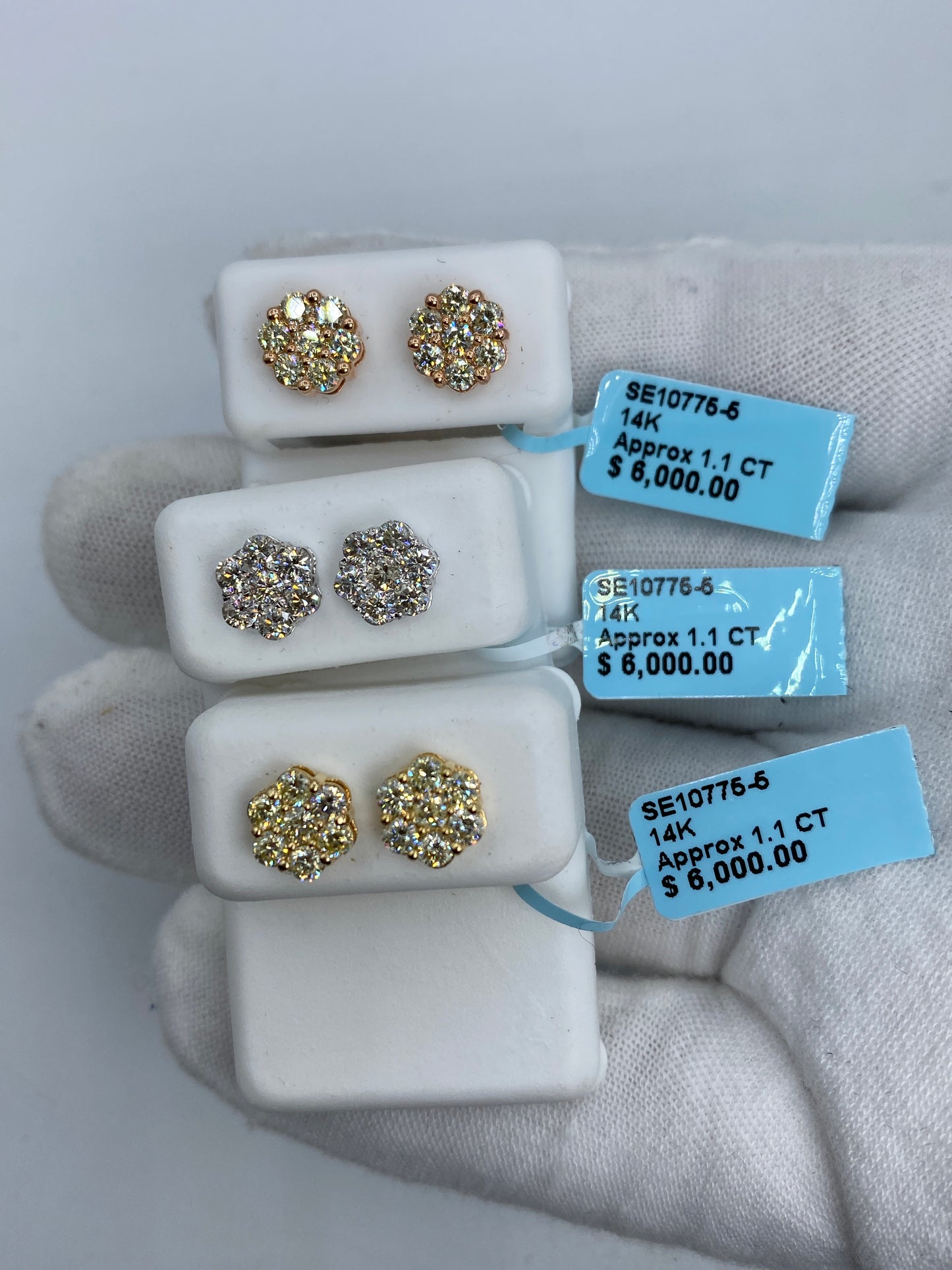 Flower Earrings Size #4