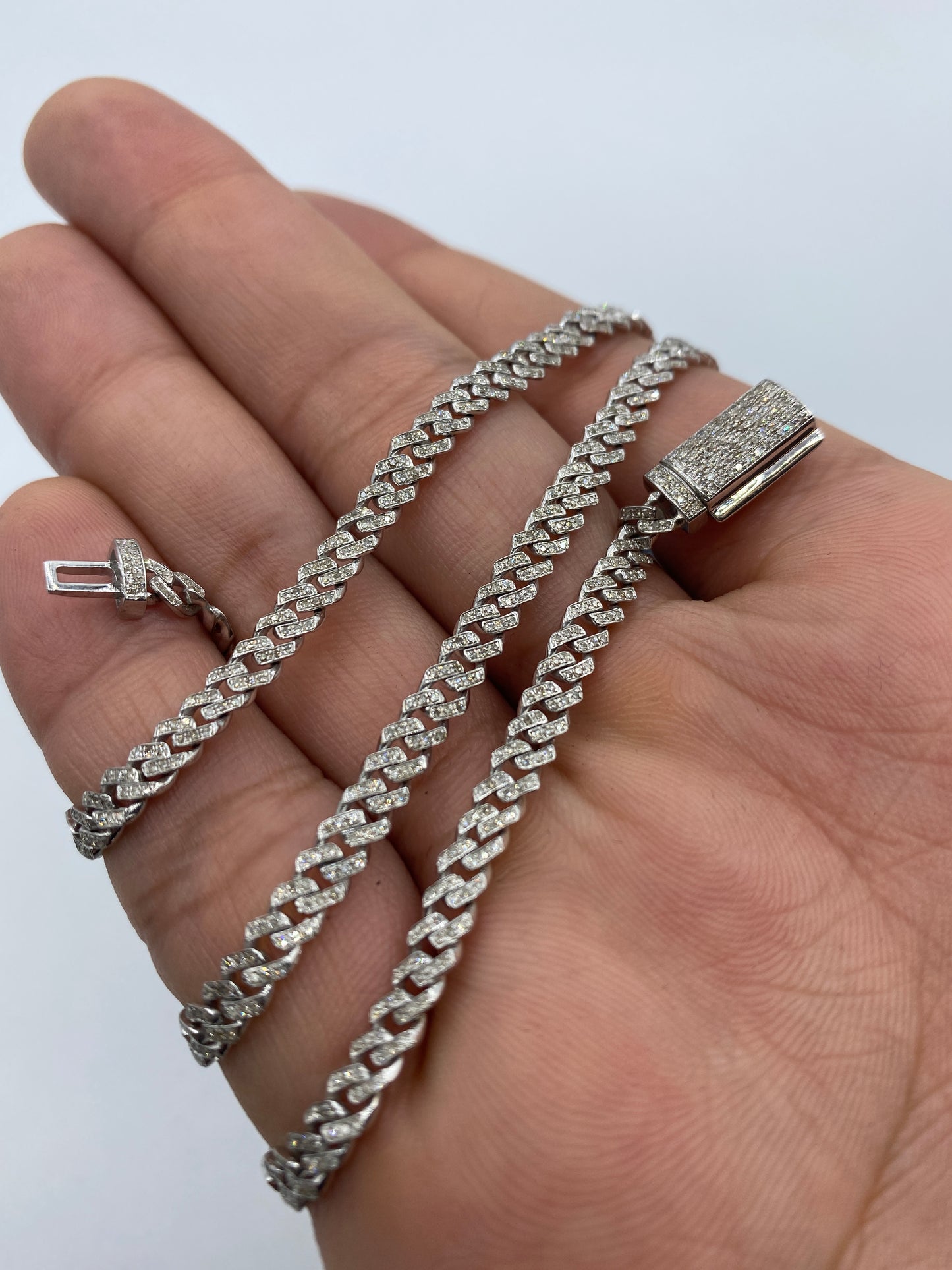 14K Cuban Chain 4mm, 18in