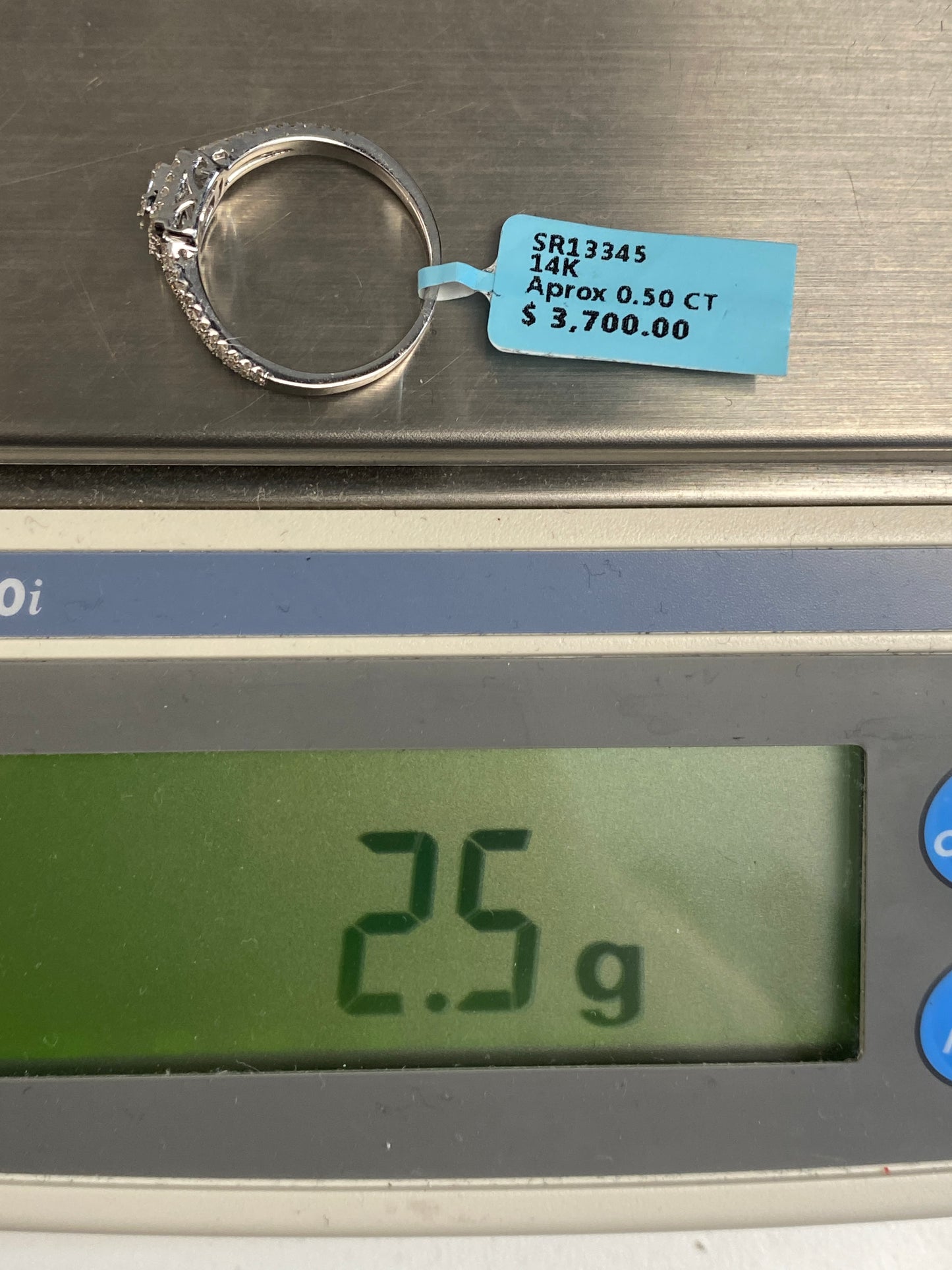 Square Baguette Engagement Ring