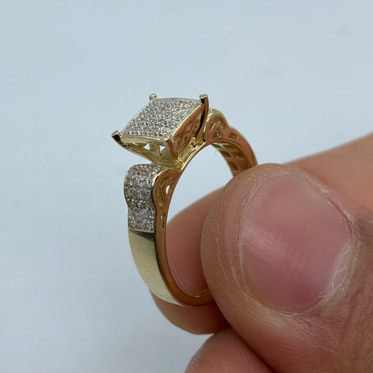 10K Diamond Engagement Ring Style #2