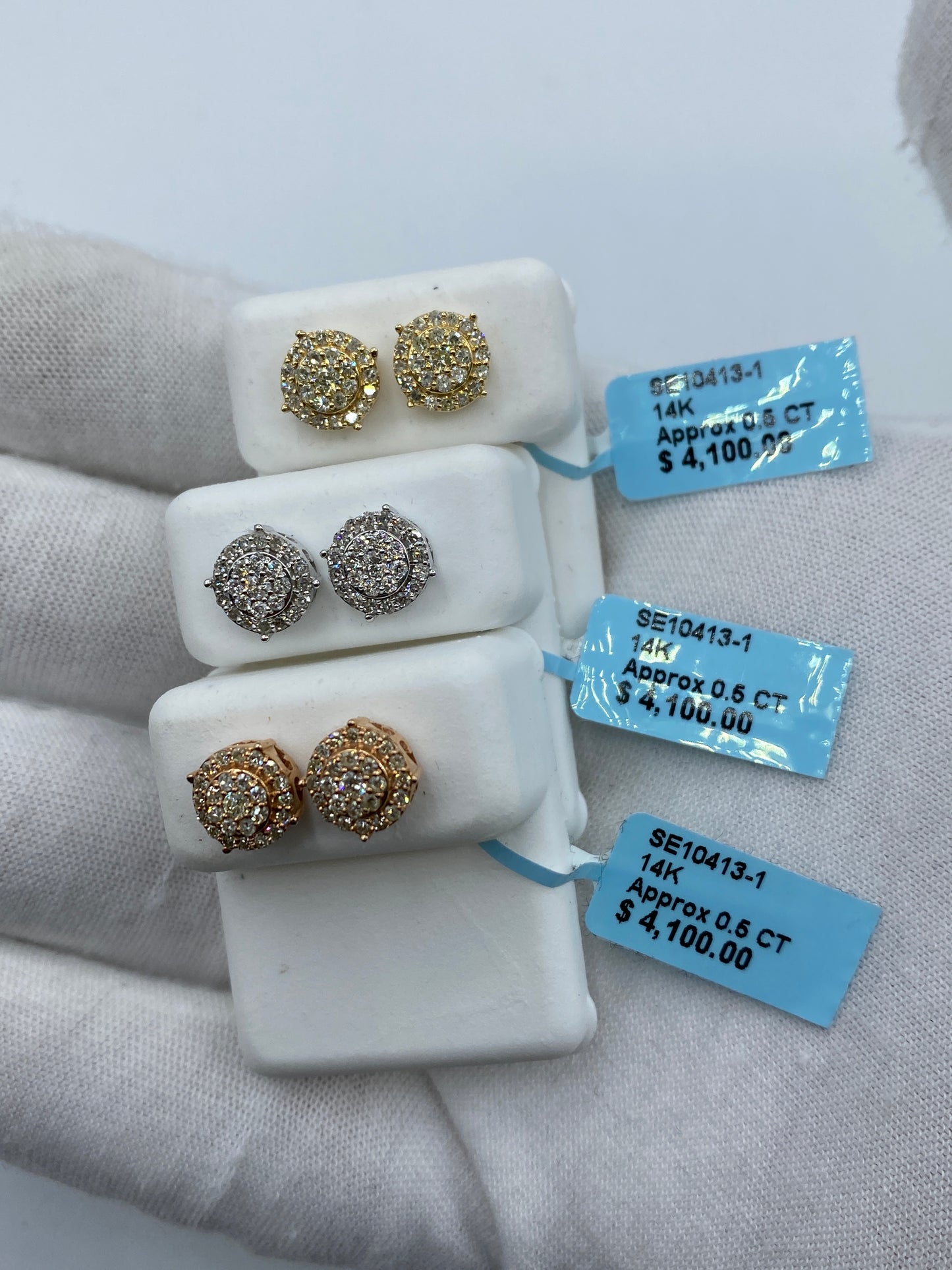 Thick Circle Earrings size #1