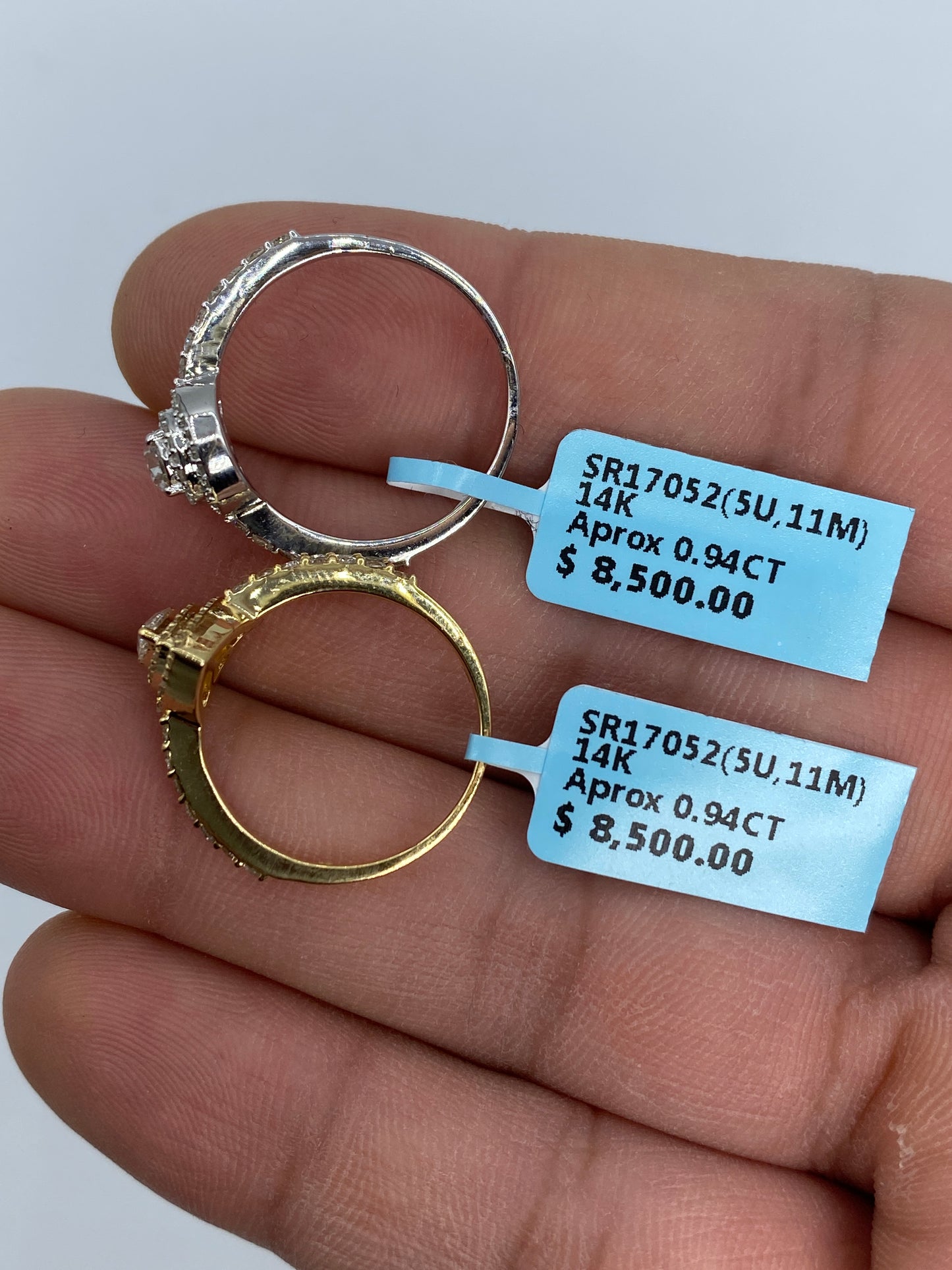 Pear Shape Large Center Stone Engagement Ring