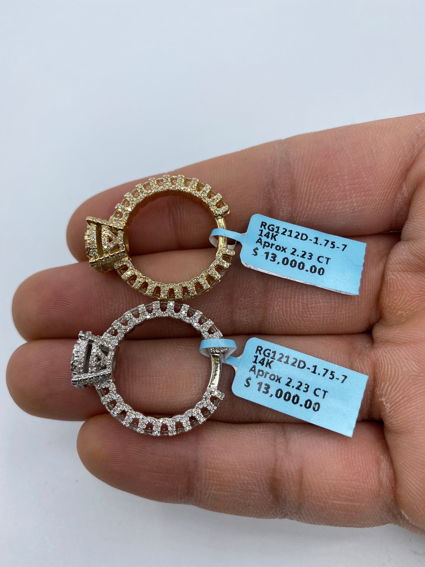 Large Diamond Engagement Ring