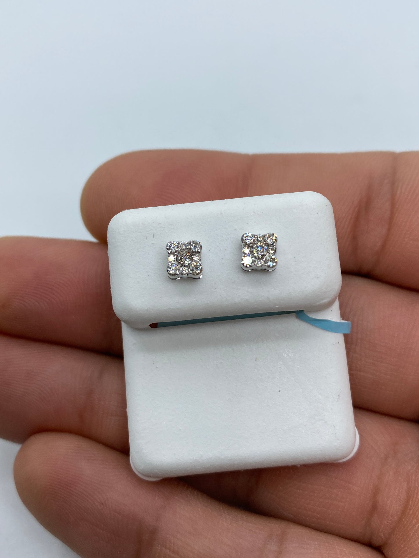 Square Stud Earrings Size #1