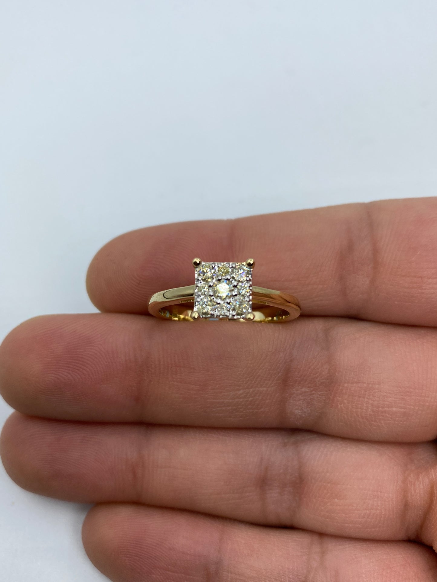 Square Engagement Ring