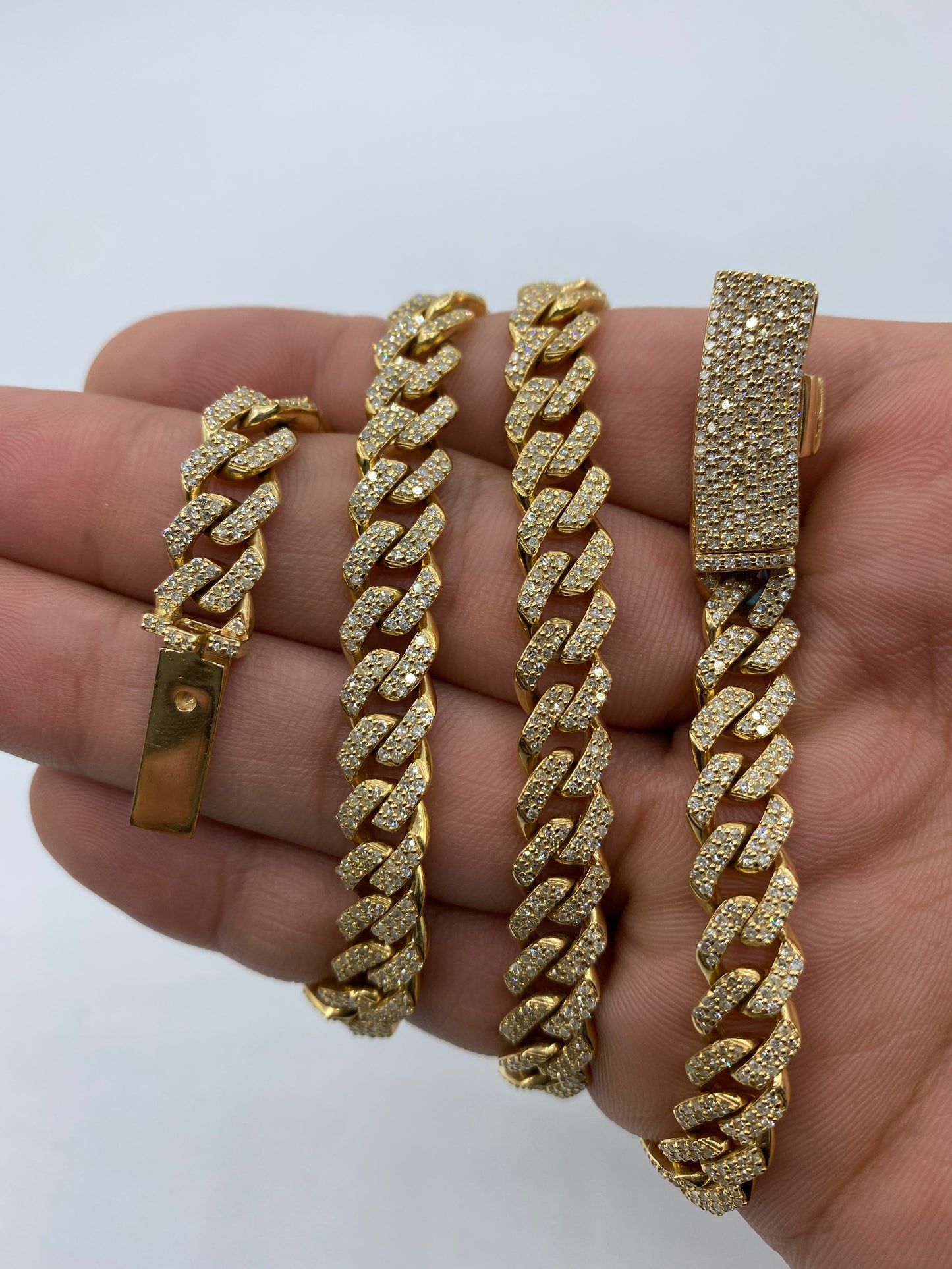 14K Cuban Chain 8mm, 20in