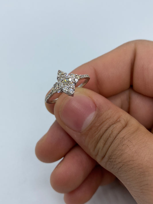 Crystal Engagement Ring