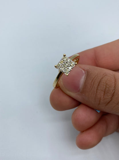 Square Engagement Ring