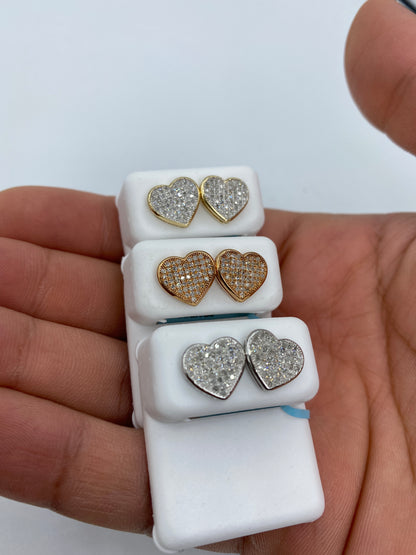 Heart Rim Earrings