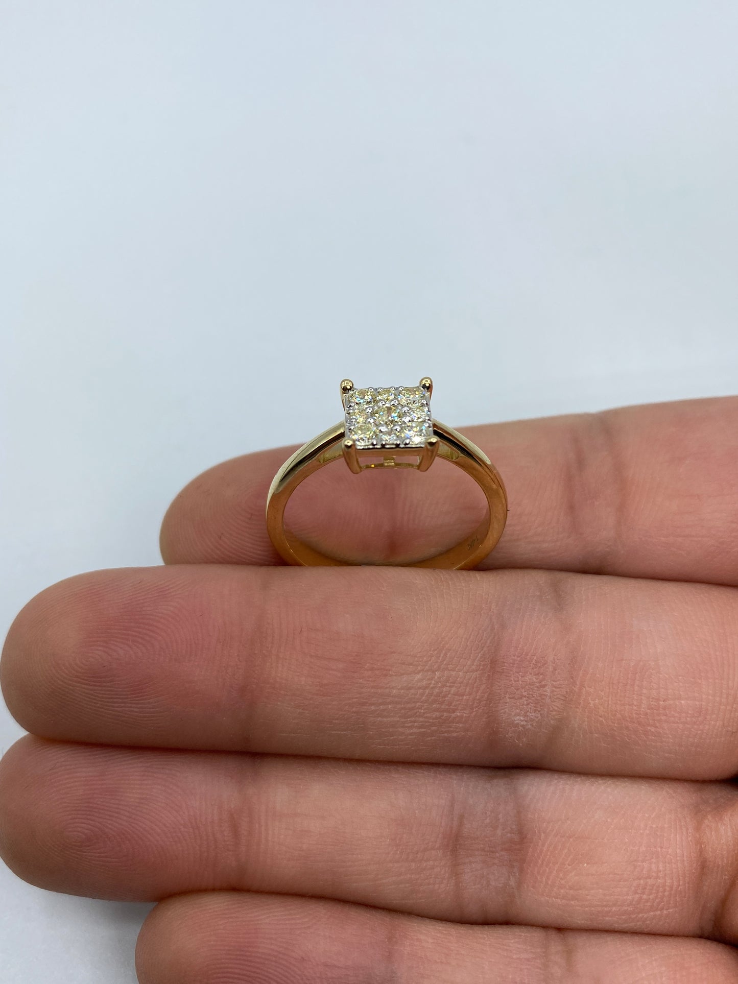 Square Engagement Ring