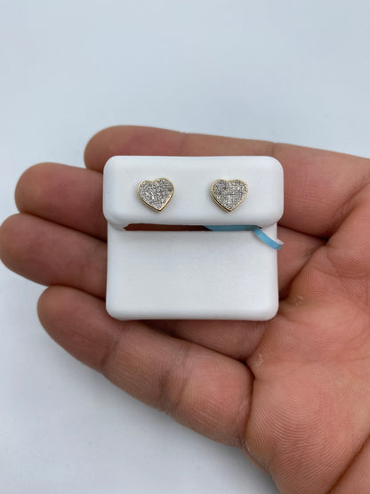 Heart Rim Earrings