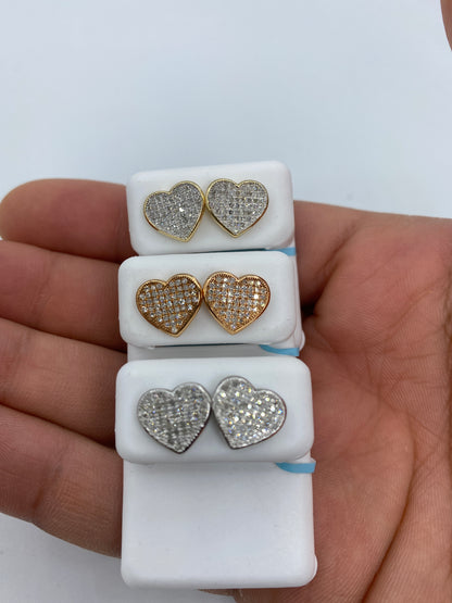 Heart Rim Earrings