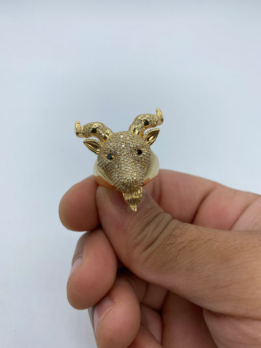 10K Goat Ring