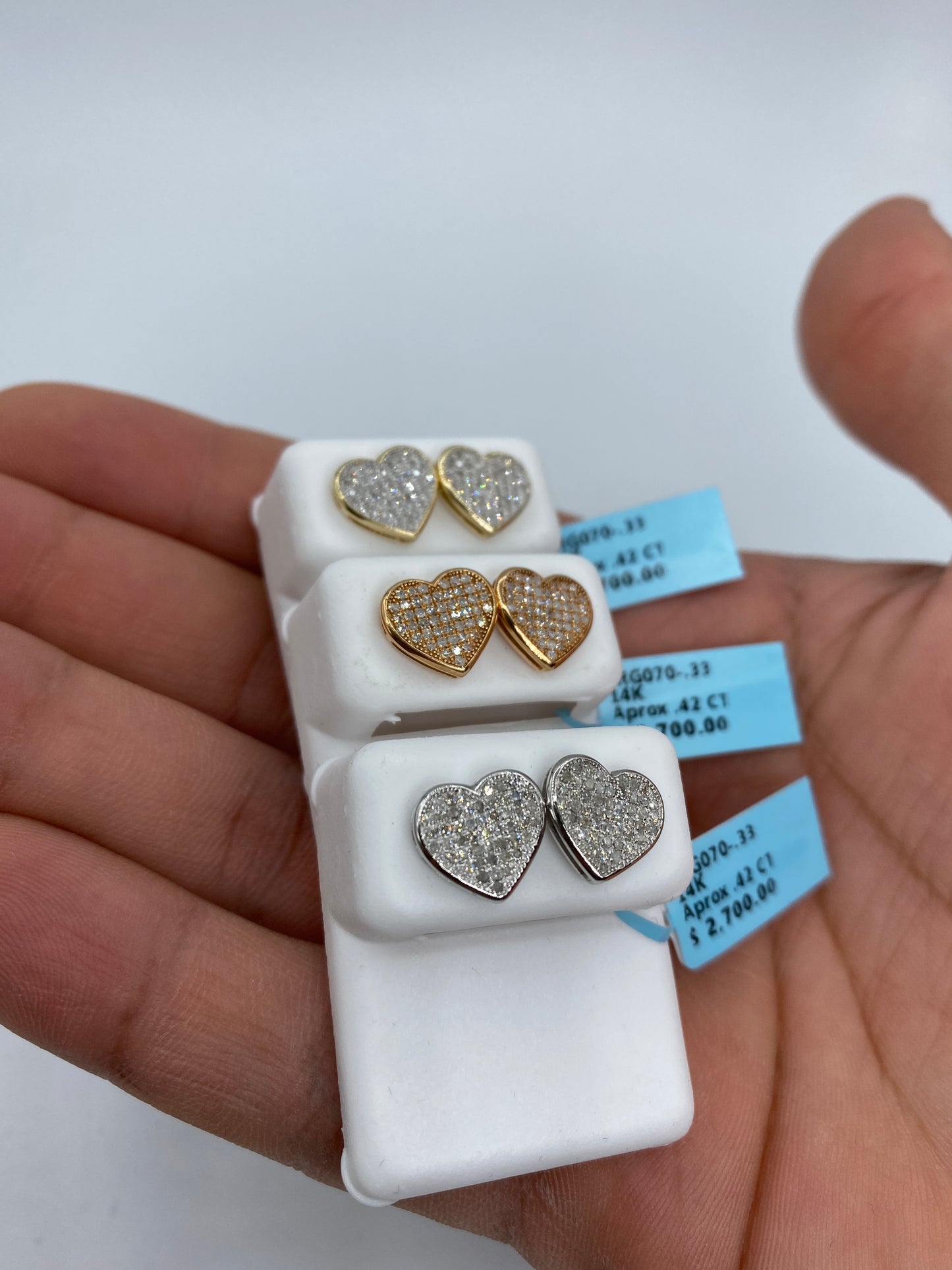 Heart Rim Earrings