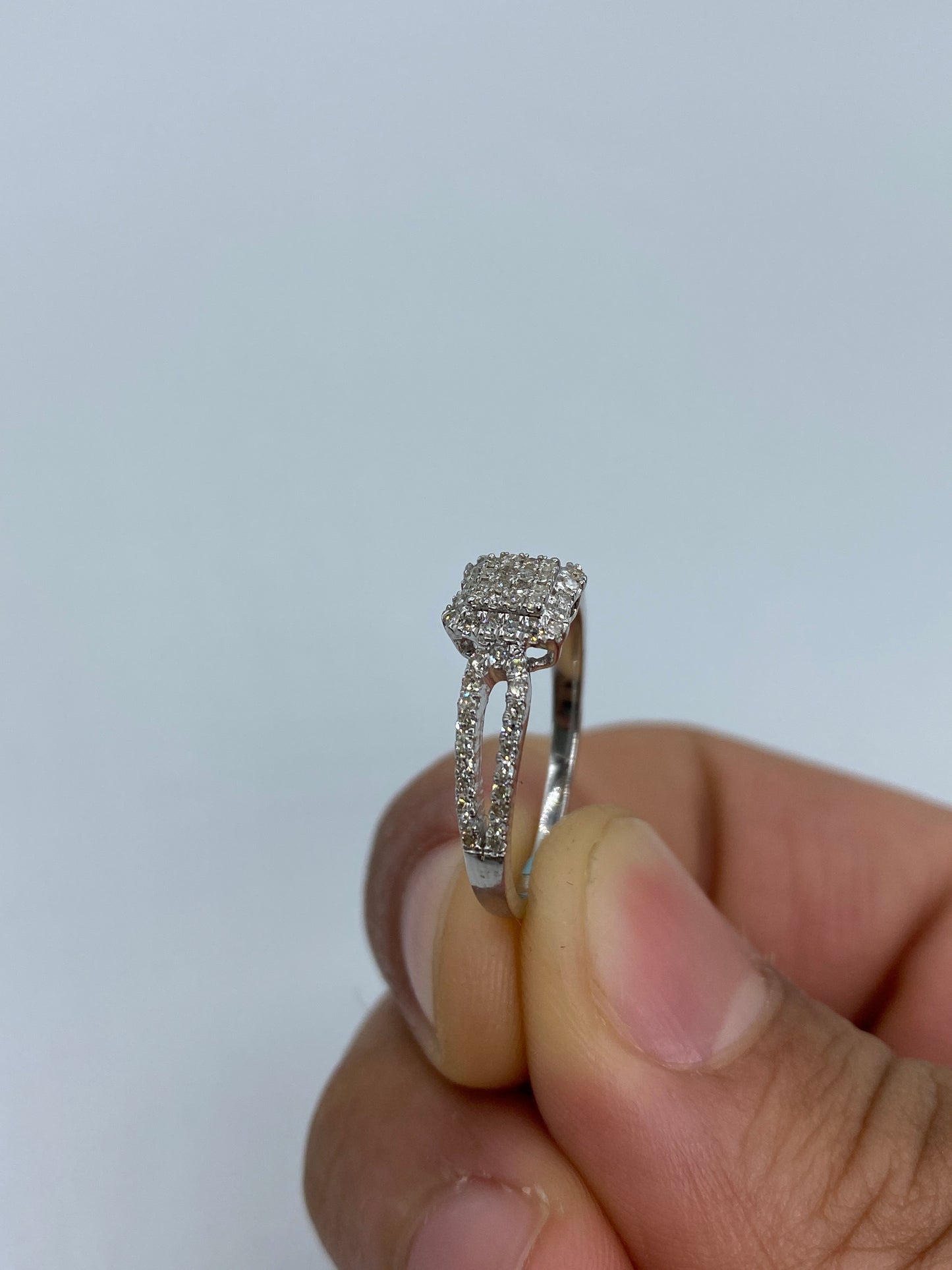 Square Engagement Ring