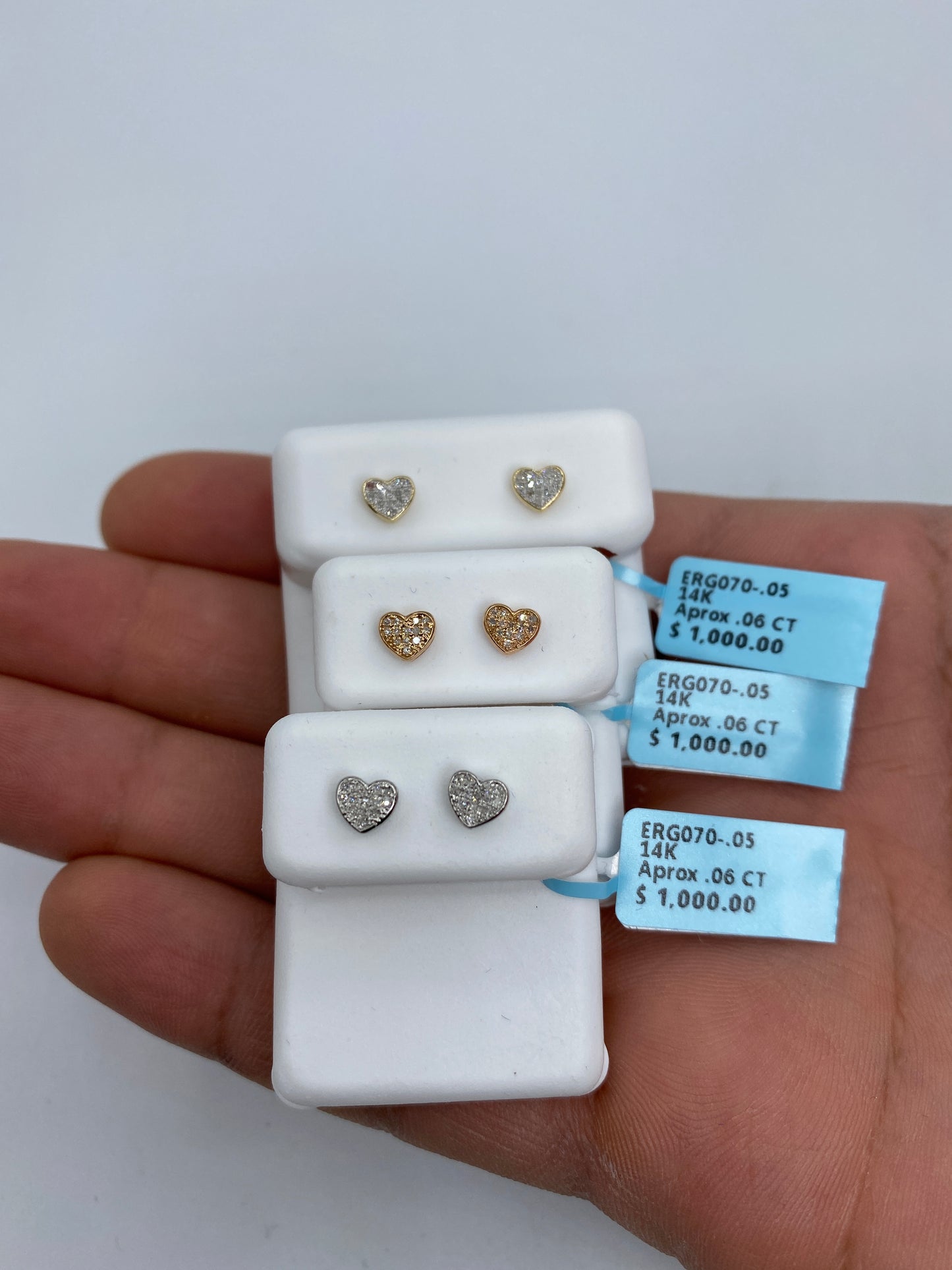 Heart Rim Earrings