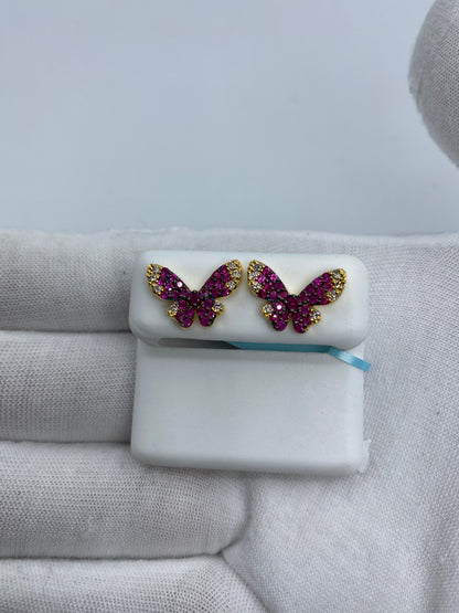 Color Butterfly Earrings