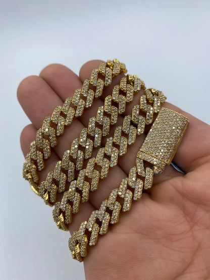 14K Cuban Chain 10mm, 22in